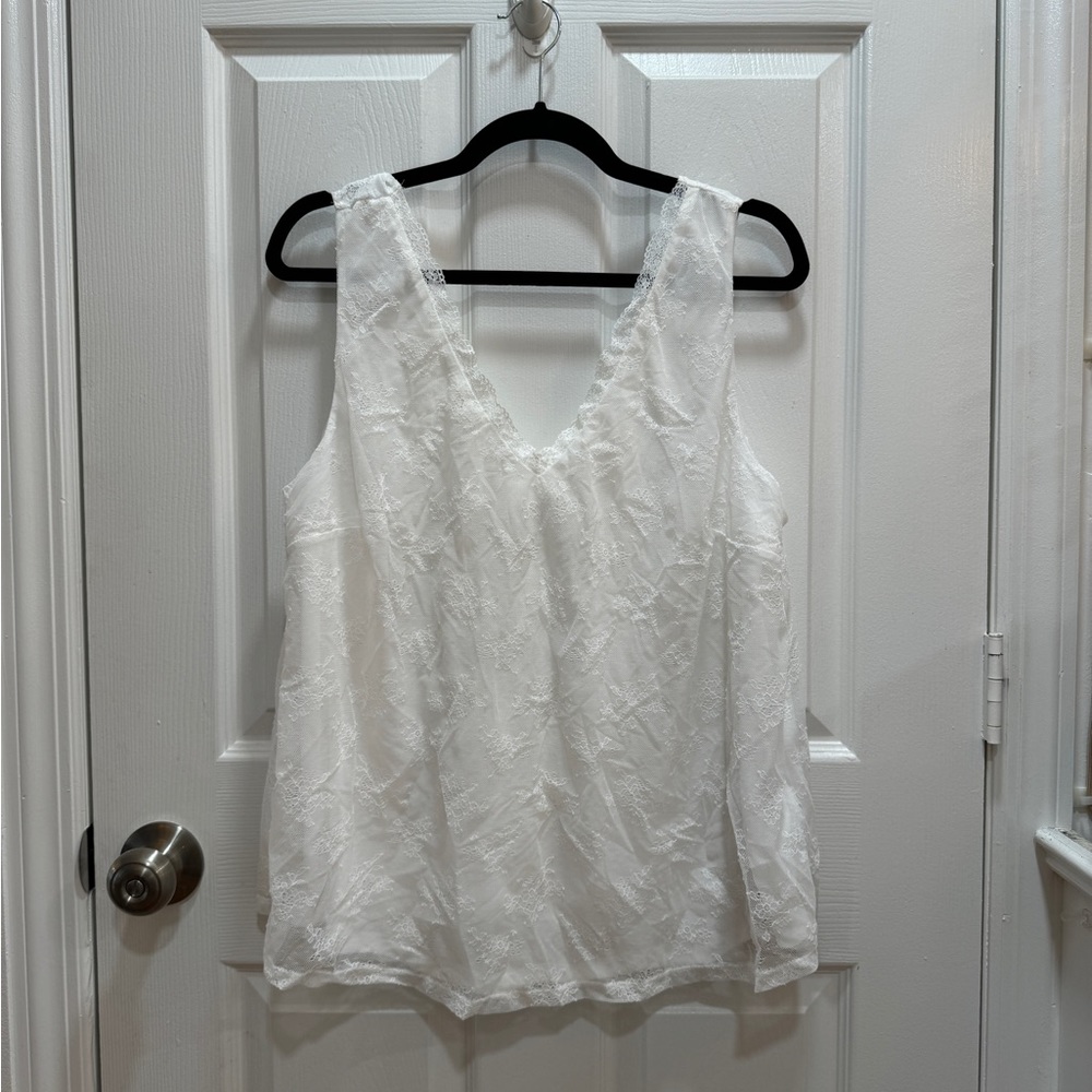 White Tank Blouse
